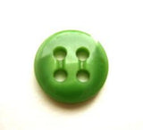 B8836 13mm Dull Emerald High Gloss 4 Hole Button - Ribbonmoon