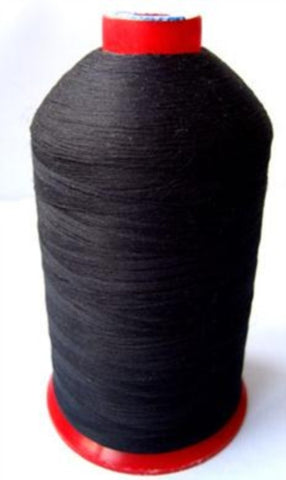 ST150 Deepest Navy 80's Bulked Polyester Overlocking Thread Cone
