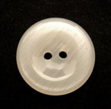 B9946 17mm Ivory Cream High Gloss 2 Hole Button