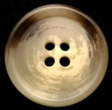 B10549 22mm Pale Aaran Glossy 4 Hole Button - Ribbonmoon