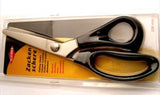 SCISSOR07 235mm Pinking Shears / Scissors, Stainless Steel by Klieber. - Ribbonmoon