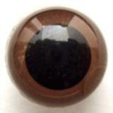 TM45 30mm Brown Eye for Teddy Bear, Toymaking Etc
