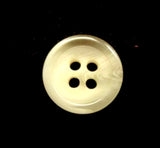 B15911 15mm Tonal Creams and Beige Glossy 4 Hole Button