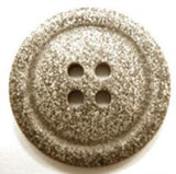 B16322 23mm Speckled Misty Brown Matt 4 Hole Button - Ribbonmoon