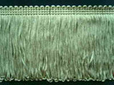 FT199 78mm Dusky Aqua Green Dense Looped Dress Fringe - Ribbonmoon