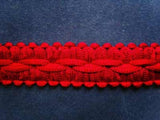 FT1074 17mm Red Braid Trimming - Ribbonmoon