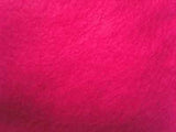 FELT16 12" Inch Shocking Pink Felt Sqaure, 30% Wool, 70% Viscose - Ribbonmoon