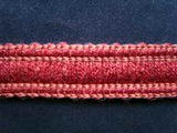 FT1086 16mm Dusky Hot Pink Soft Woolly Braid Trimming - Ribbonmoon