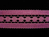 L092 23mm Dusky Hot Pink Flat Lace - Ribbonmoon