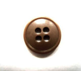 B15919 14mm Beige Brown 4 Hole Button - Ribbonmoon