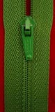 Z0790 41cm Deep Emerald Green Nylon Lightweight Closed End Zip - Ribbonmoon