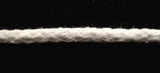PCWHT06 7mm White 100% Cotton Piping Cord - Ribbonmoon