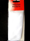 Trouser Pocket 03 Nylon, White