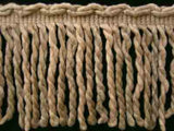 FT683 120mm Peachy Cream,Creamy Beige and Pale Aqua Bullion Fringe - Ribbonmoon