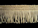 FT1732 26mm Ivory Rayon Looped Dress Fringe - Ribbonmoon