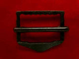 BK101 28mm Burnt Metal Slider Buckle, 20mm Inside Width