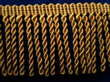 FT1983 58mm Old Gold Bullion Fringe - Ribbonmoon