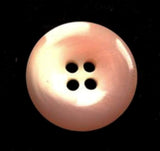 B17463 20mm Tonal Azalea Pink and Cream High Gloss 4 Hole Button - Ribbonmoon