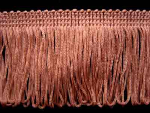 FT1810 55mm Pale Dusky Pink Dense Looped Dress Fringe - Ribbonmoon