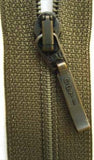 Z4034 Optilon 14cm Dusky Sage Green Nylon No.3 Closed End Zip - Ribbonmoon