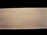 WTAPE28 38mm Natural Cream Herringbone Twill Tape Cotton Webbing