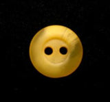 B10160 12mm Tonal Yellow Matt 2 Hole Button - Ribbonmoon