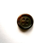 B17585 11mm Tonal Dark Browns 4 Hole Button - Ribbonmoon