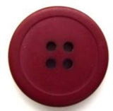 B5820 23mm Burgundy Soft Sheen 4 Hole Button - Ribbonmoon