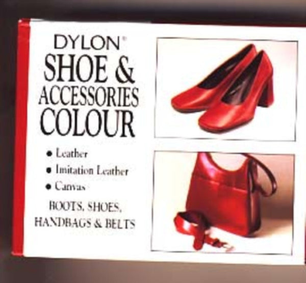 Dylon Red Shoe Dye with Pad Brush and Instructions Ribbonmoon