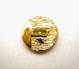 B15200 14mm Gilded Gold Poly 2 Hole Button - Ribbonmoon