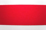 R1893 25mm Red Berisfords Polyester Rustic Taffeta Seam Binding. - Ribbonmoon