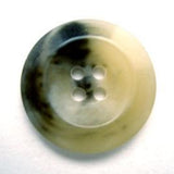 B9941 17mm Dull Natural and Black 4 Hole Button - Ribbonmoon