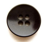 B8920 19mm Black 4 Hole Button - Ribbonmoon