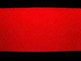 WEB27 50mm Flame Red Polypropylene Webbing - Ribbonmoon