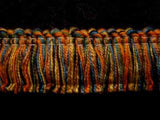 FT229 24mm Marigold,Green,Blue,Black,Brown,Gold Cut Ruched Fringing - Ribbonmoon