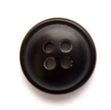 B0345 15mm Black 4 Hole Button - Ribbonmoon