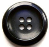 B17570 22mm Tonal Navy Shimmery 4 Hole Button - Ribbonmoon