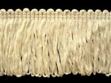 FT448 52mm Ivory Dense Looped Dress Fringe - Ribbonmoon