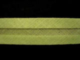BB194 12mm Pale Lime Green 100% Cotton Bias Binding - Ribbonmoon