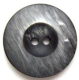 B6908 23mm Tonal Greys Semi Pearlised Shimmery 2 Hole Button - Ribbonmoon