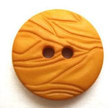 B8950 20mm Pale Burnt Gold Textured 2 Hole Button - Ribbonmoon
