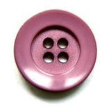 B16396 19mm Mauve Matt Centre 4 Hole Button - Ribbonmoon