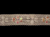 L237 31mm Ivory Falt Lace with Sequins - Ribbonmoon