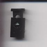 B13916 Black Spring Loaded Cord Stop Toggle - Ribbonmoon