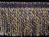 FT267 125mm Navy,Dusky Blue,White and Jasmine Bullion Fringe - Ribbonmoon