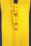 Z1481 23cm Yellow Nylon No.3 Closed End Zip - Ribbonmoon