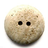 B11765 20mm Beige Aaran Matt Pocked Stone Effect 2 Hole Button - Ribbonmoon