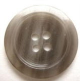 B6817 23mm Tonal Pale Greys Gloss 4 Hole Button - Ribbonmoon