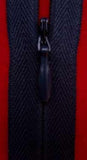 Z0710 23cm Deep Navy Closed End Concealed Zip - Ribbonmoon