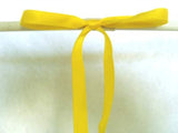 R6138 7mm Deep Sunshine Yellow Double Face Satin Ribbon - Ribbonmoon